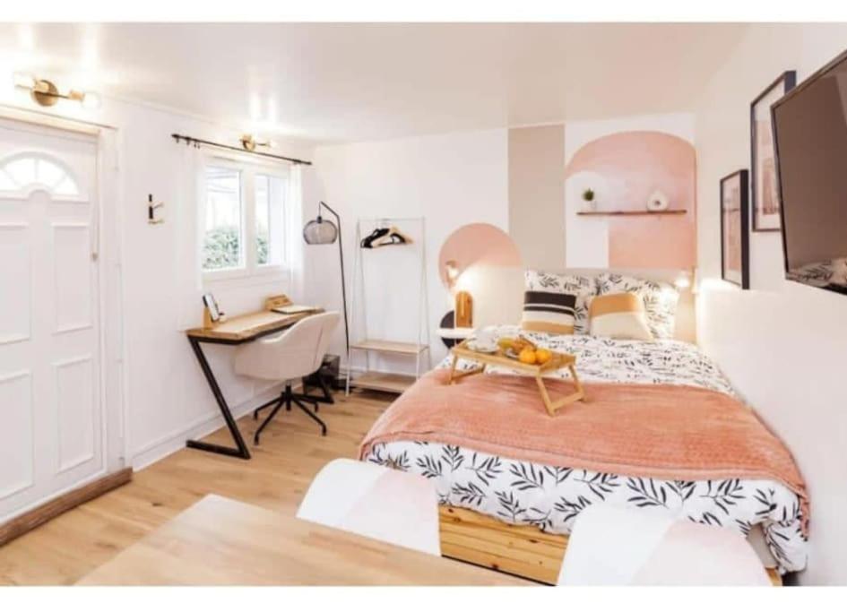 Charmant Studio Lumineux Calme Asnières Esterno foto